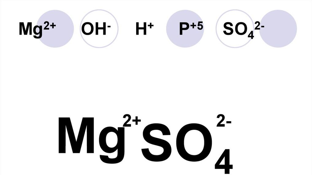 Sulfato de magnesio en Promicil